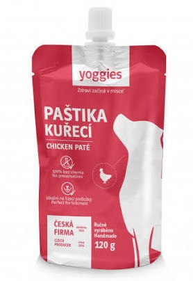 paštiky pro psy yoggies